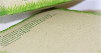 BLOCCO APPUNTI CON COPERTINA TUTTO IN CARTA ERBA